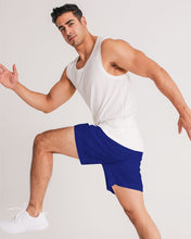 Load image into Gallery viewer, blue ft Men&#39;s All-Over Print Jogger Shorts
