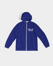 Load image into Gallery viewer, blue ft Men&#39;s All-Over Print Windbreaker
