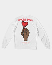 Load image into Gallery viewer, Moore Red Heart Men&#39;s Classic French Terry Crewneck Pullover
