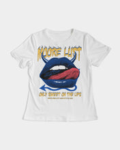 Load image into Gallery viewer, Moore Lust Blue Women&#39;s Tee
