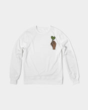 Load image into Gallery viewer, I Love Olive   Men&#39;s Classic French Terry Crewneck Pullover
