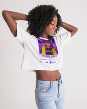 Load image into Gallery viewer, Moore Vibes Women&#39;s Lounge Cropped Tee
