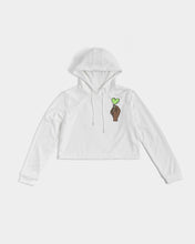 Load image into Gallery viewer, Kiwi Love Women&#39;s Cropped Hoodie
